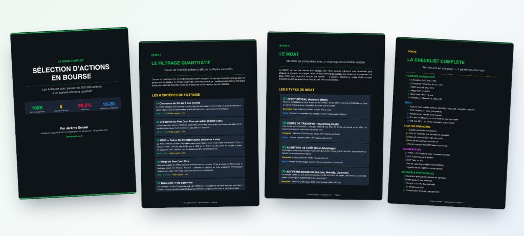 Aperçu du guide de sélection d’actions
